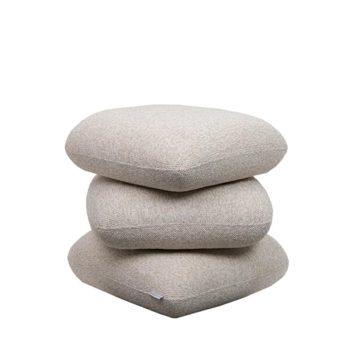 Pufa STONES beżowa