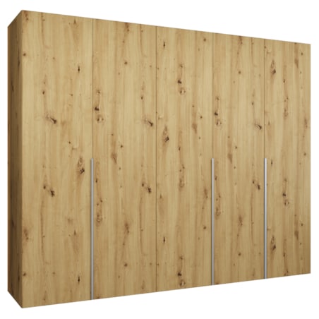 Szafa uchylna otwierana ALICANTE 1 250 wys. 202 cm Artisan + u. Czarny