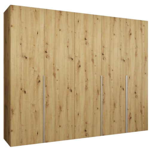 Szafa uchylna otwierana ALICANTE 1 250 wys. 202 cm Artisan + u. Czarny