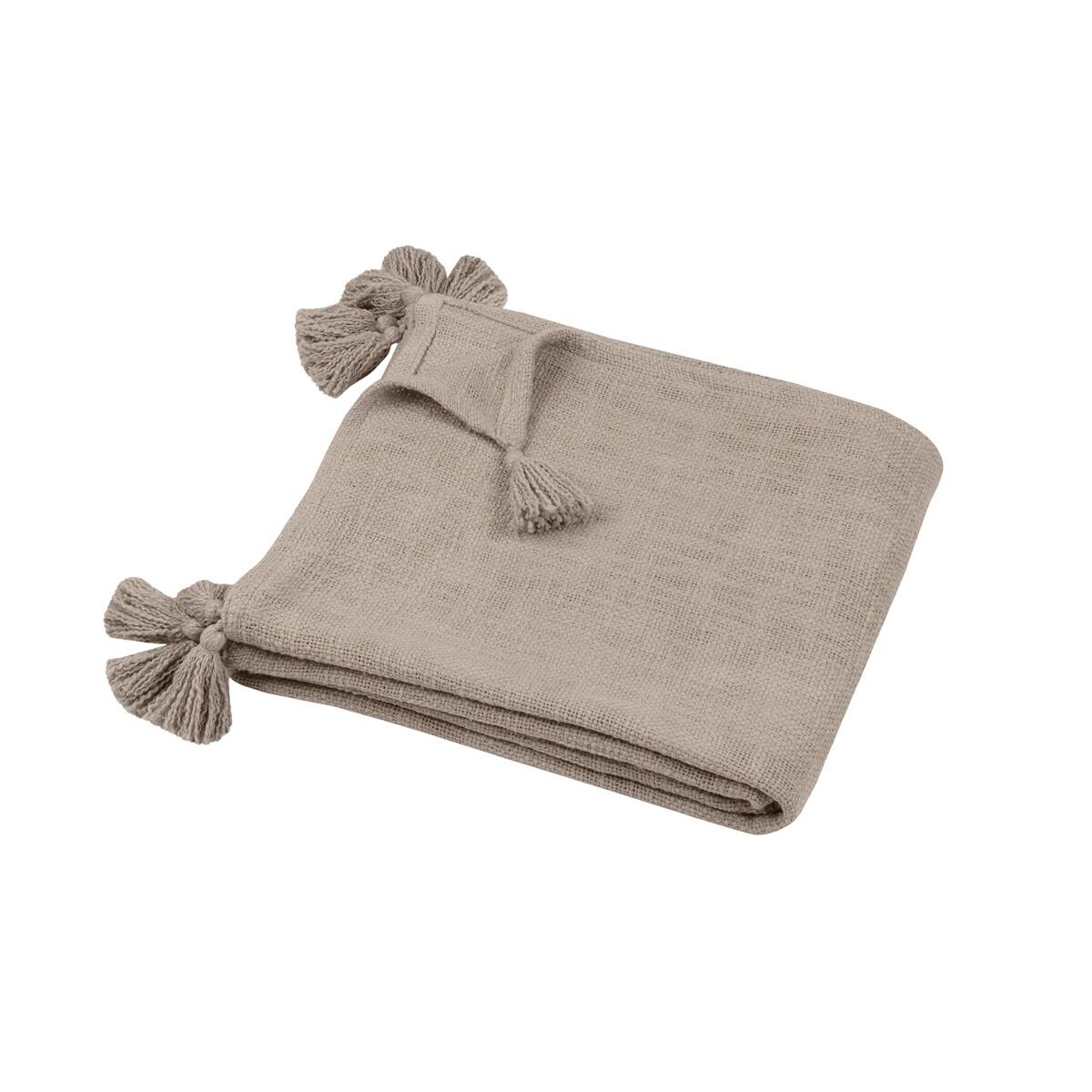 Koc bawełniany SANCHEZ z chwostami, 125 x 150 cm