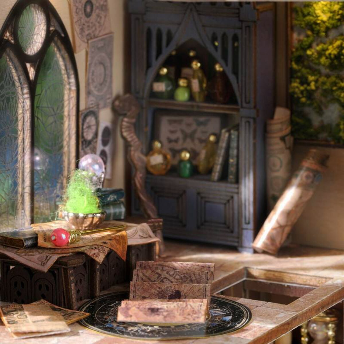 Miniaturowy domek - Sala Wielkiej Magii