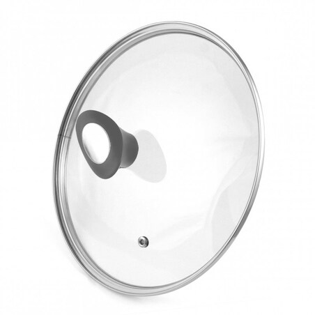 Patelnia granitowa z pokrywką 28cm indukcja gaz KLAUSBERG Marmo Grey