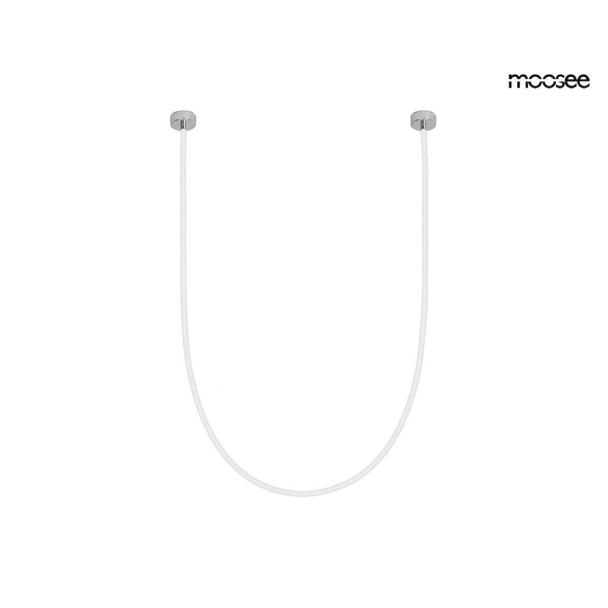 MOOSEE lampa wisząca LASSO 500 Smart srebrna