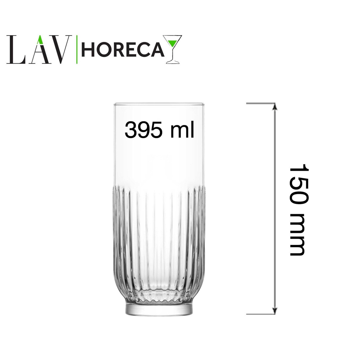 Szklanka wysoka Tokyo, 395ml, LAV