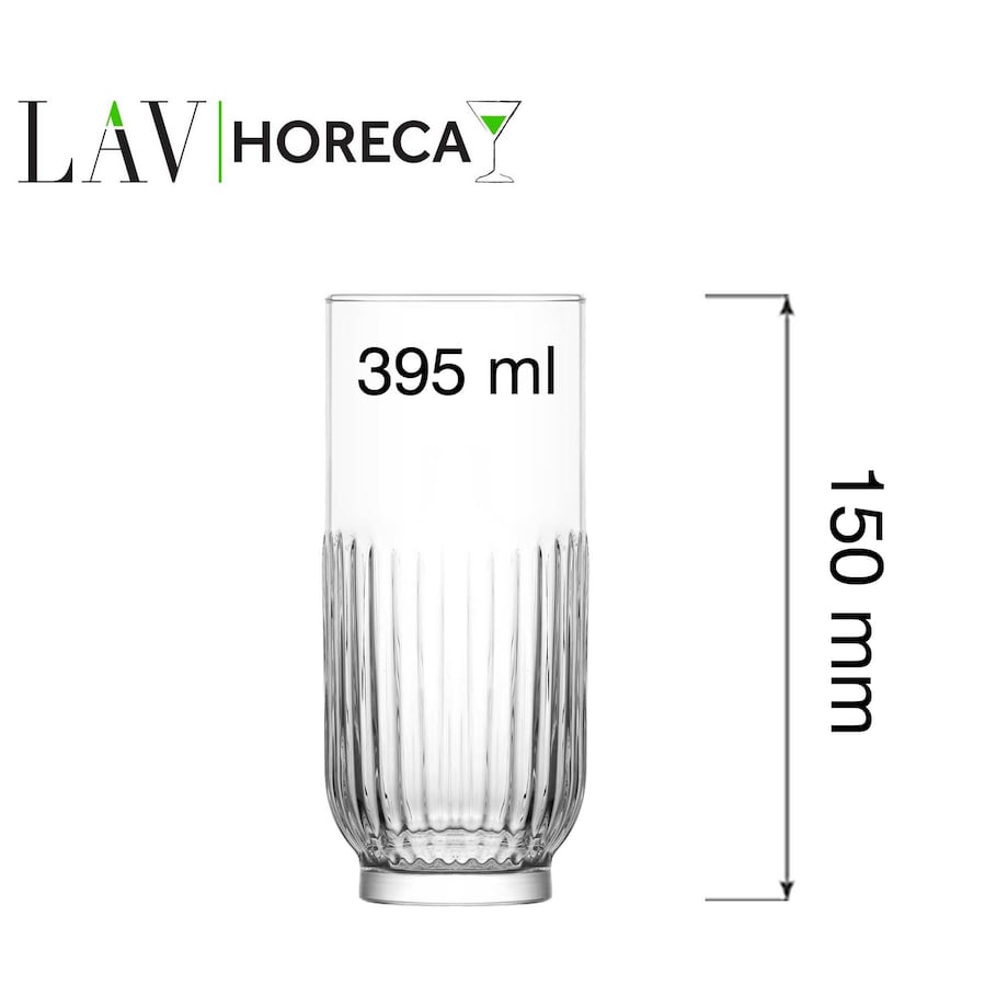 Szklanka wysoka Tokyo, 395ml, LAV