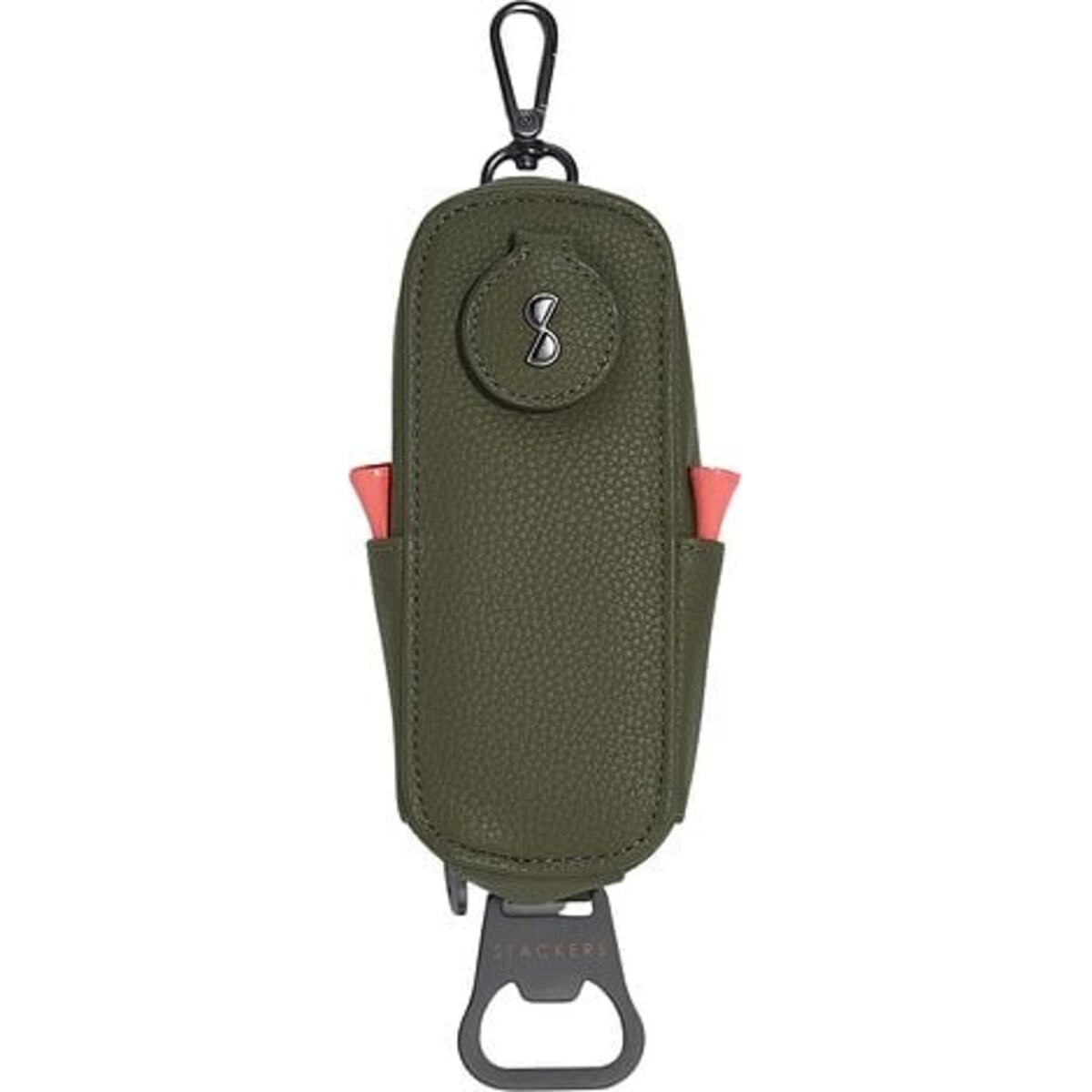 Uchwyt na piłki i podpórki golfowe Stackers oliwkowy