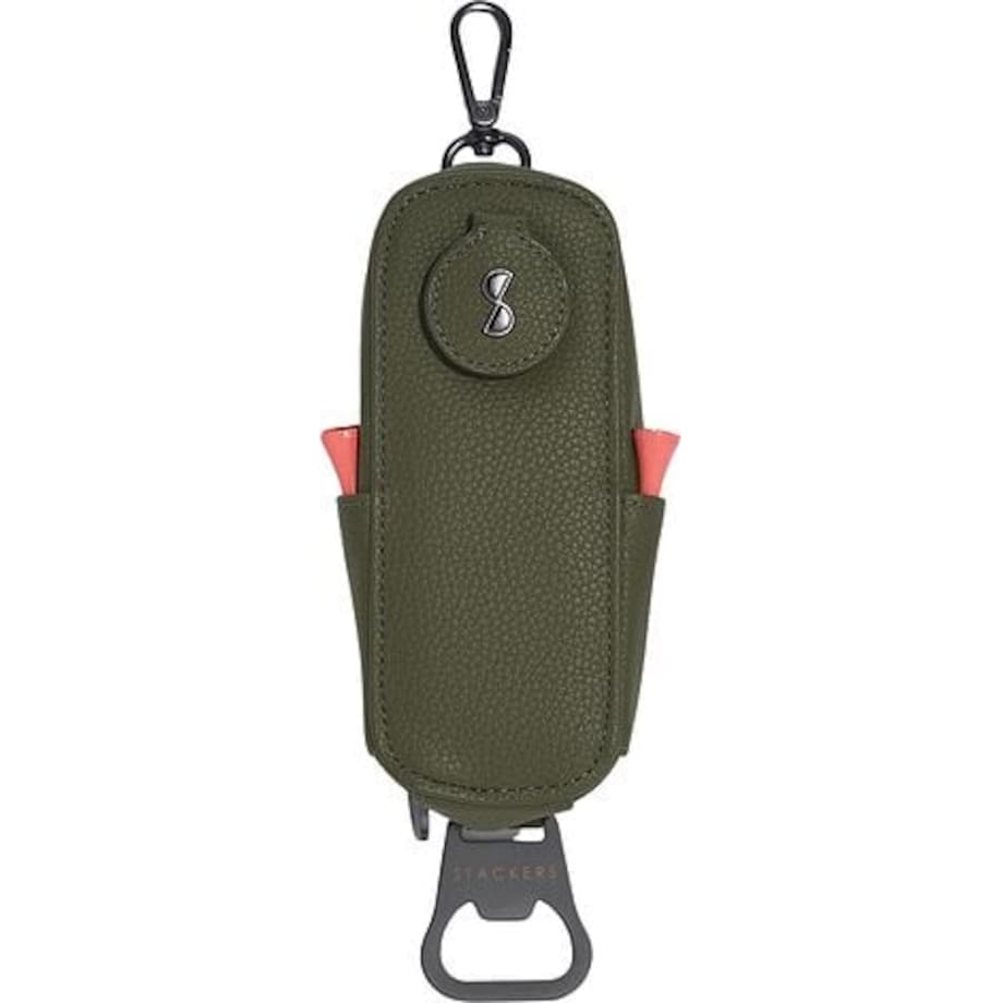 Uchwyt na piłki i podpórki golfowe Stackers oliwkowy