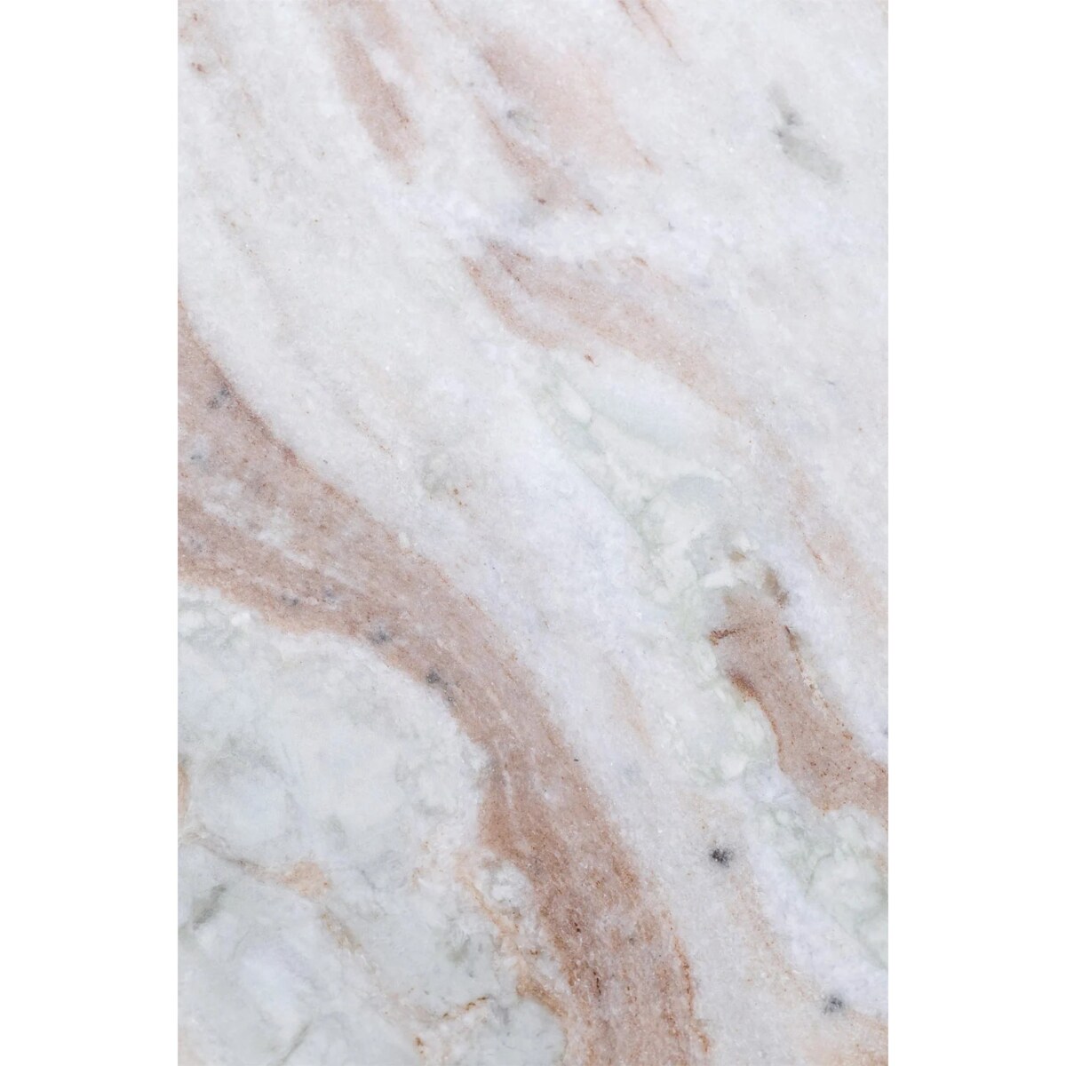 Owalny stół jadalniany 200x100 cm z marmuru i drewna mango Giselda