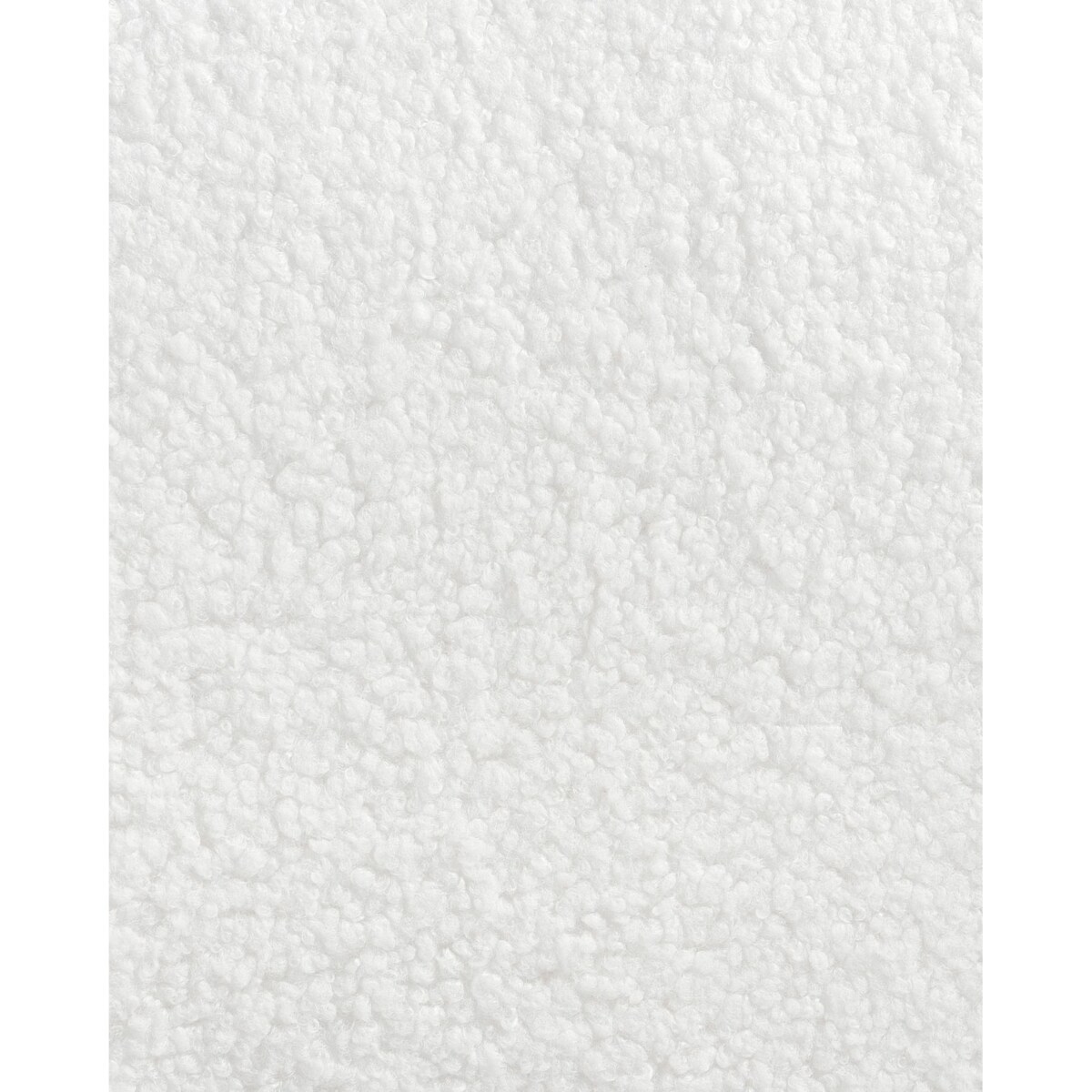 Zestaw 2 krzeseł do jadalni CASMALIA Boucle Złamana biel