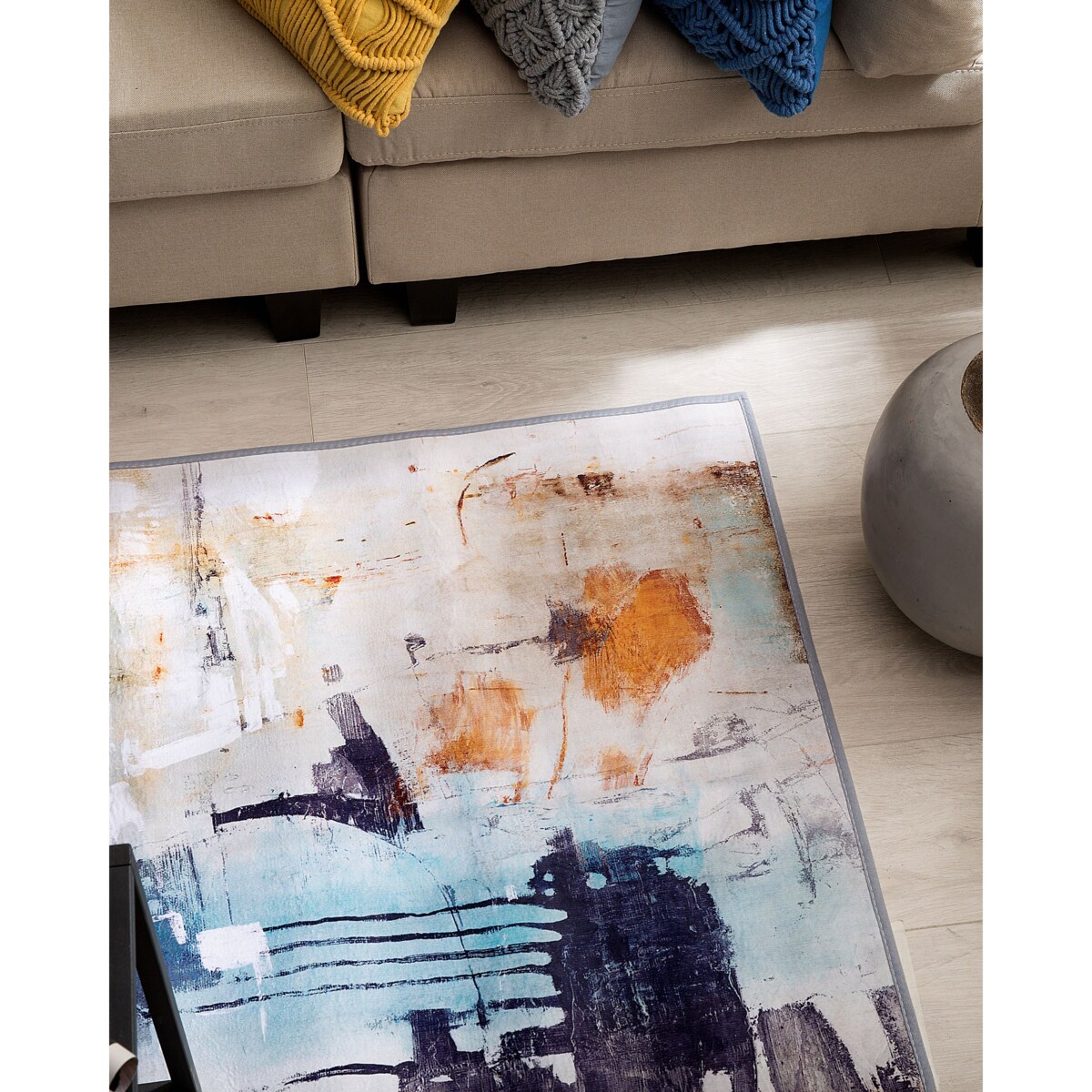 Dywan 80 x 150 cm wielokolorowy ADAPAZARI