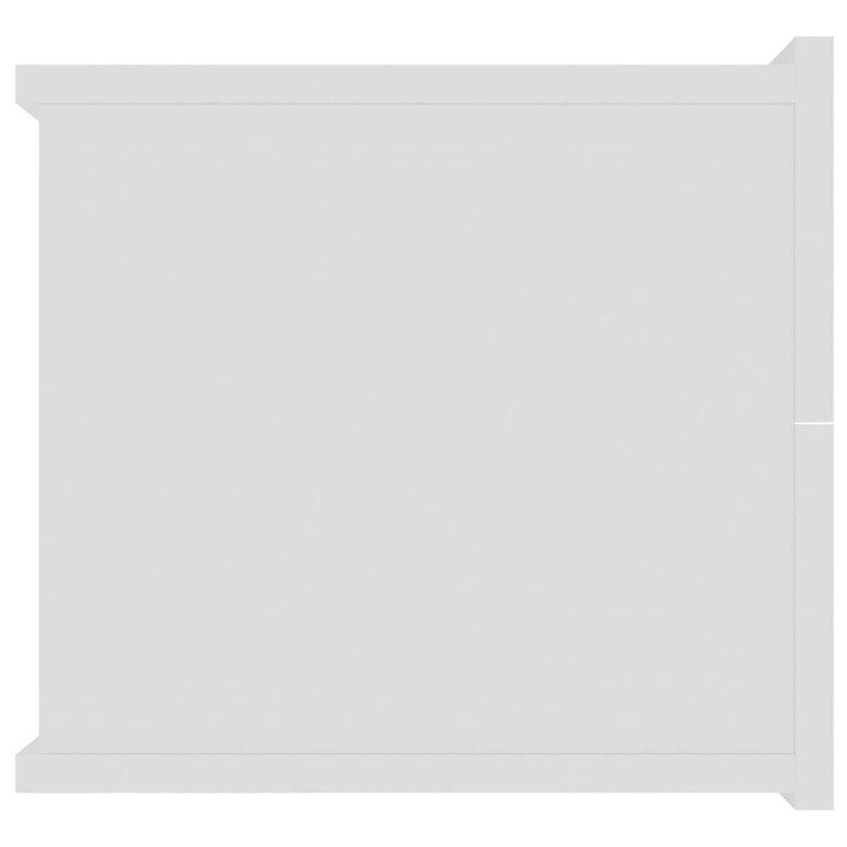 vidaXL Szafki nocne, 2 szt., białe 40x30x30 cm materiał drewnopochodny