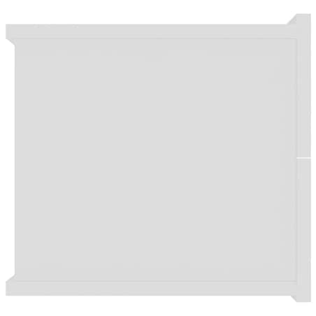 vidaXL Szafki nocne, 2 szt., białe 40x30x30 cm materiał drewnopochodny