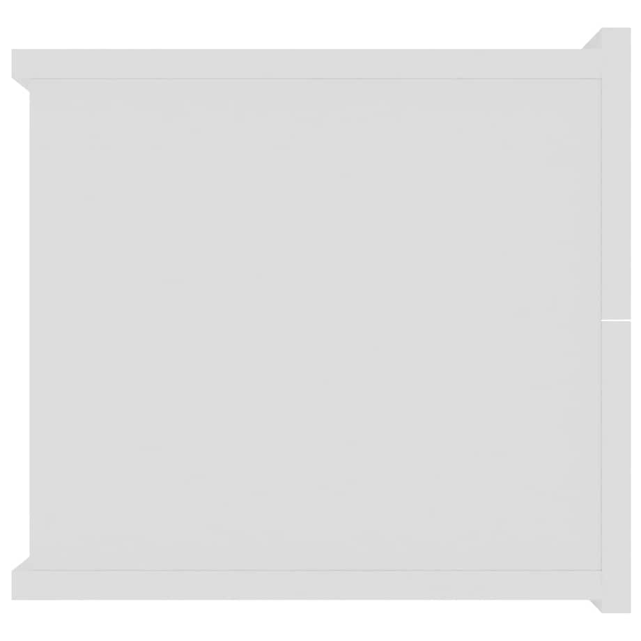 vidaXL Szafki nocne, 2 szt., białe 40x30x30 cm materiał drewnopochodny