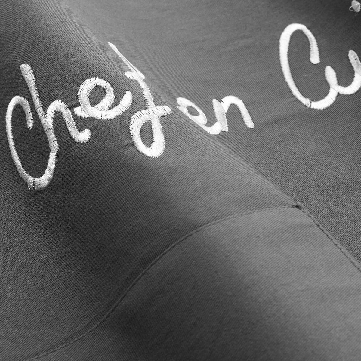 Fartuch kuchenny damski GREY, 60 x 84 cm, bawełna