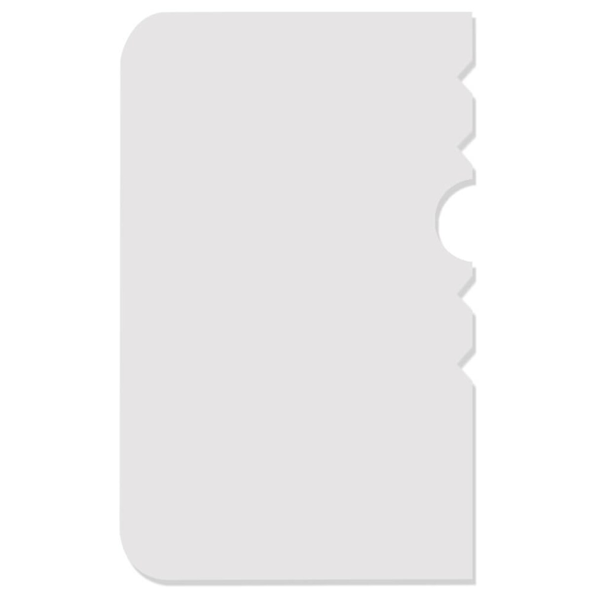 PME Zestaw 4 skrobaków bocznych