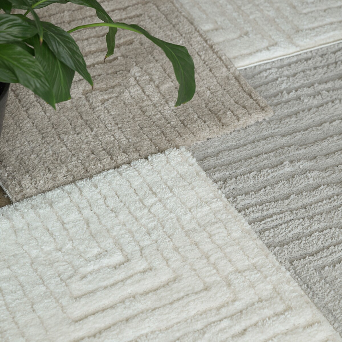 Dywan boho Avalon 160x230 cm e-floor OEKO-TEX kremowy