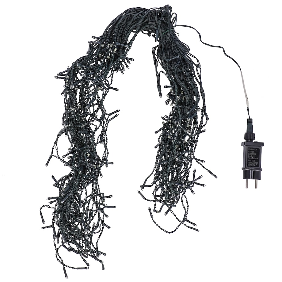 Kurtyna Led Całoroczna Sterowana Aplikacją Dekoracja Świetlna 400 Girlanda