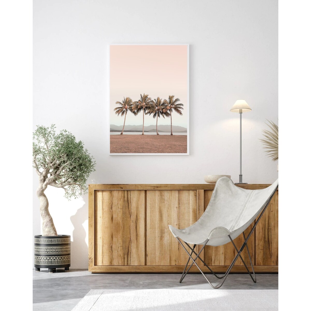 Poster Story, Plakat, Obraz - Palmy na Plaży, wymiary 70 x 100 cm