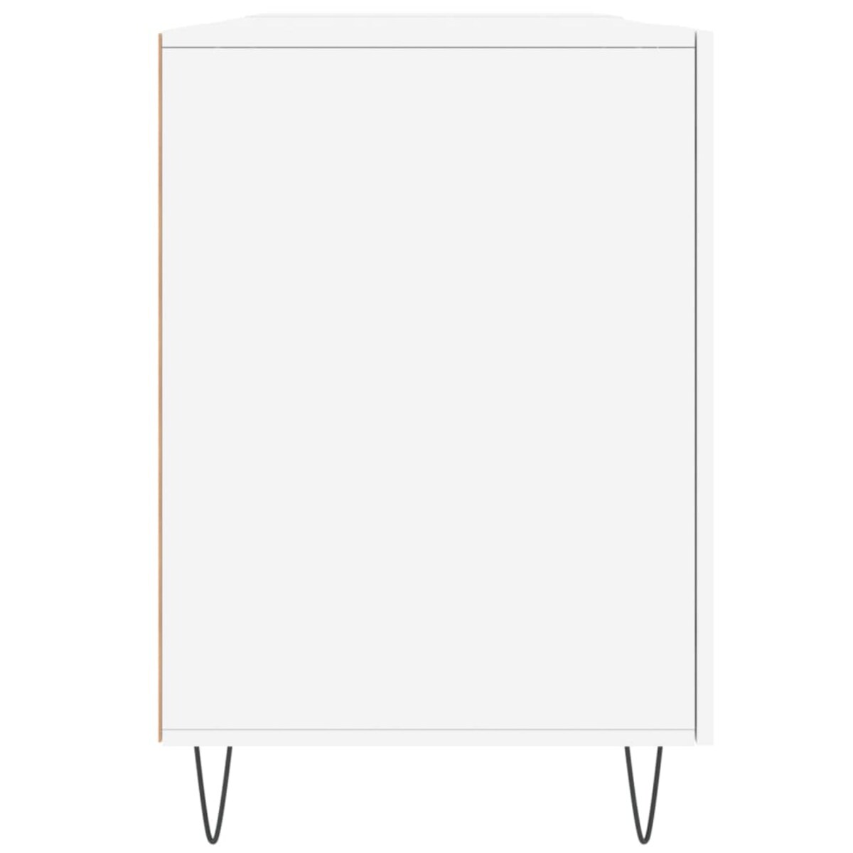 vidaXL Biurko, białe, 140x50x75 cm, materiał drewnopochodny