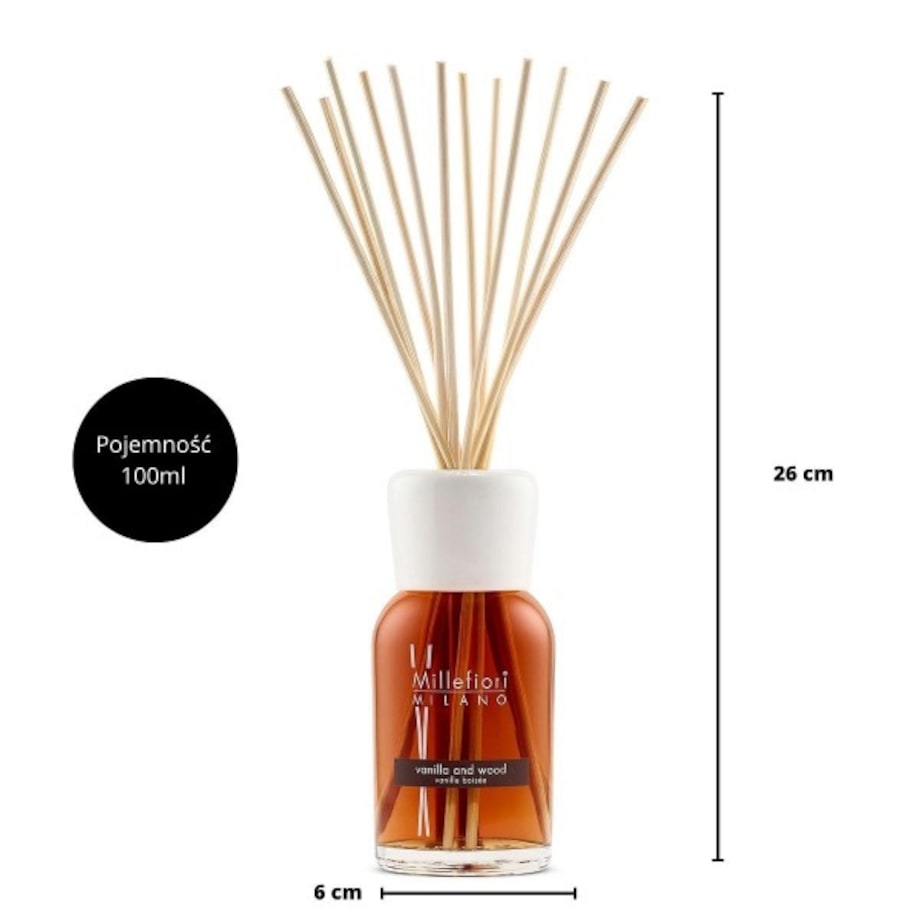 Millefiori pałeczki 100ml VANILLA & WOOD