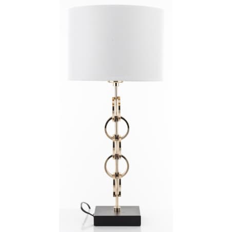 Lampa stołowa 55x25x25 cm CATENA z czarną podstawą
