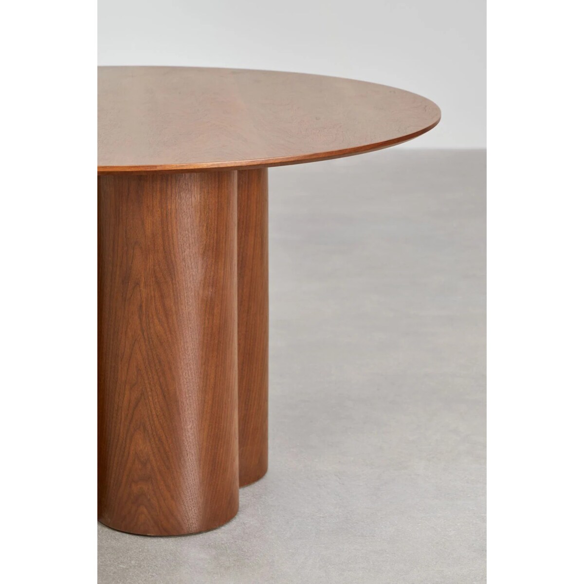 Okrągły stół do jadalni orzechowy Athena Ø120 cm