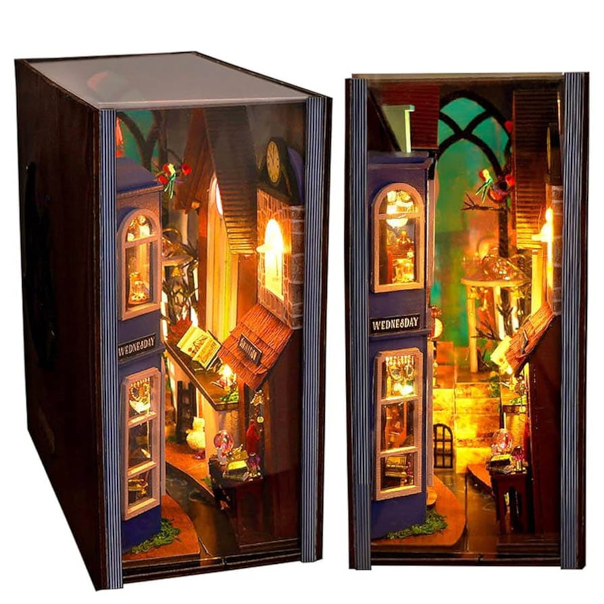 Miniaturowy domek Book Nook - Tajemna uliczka