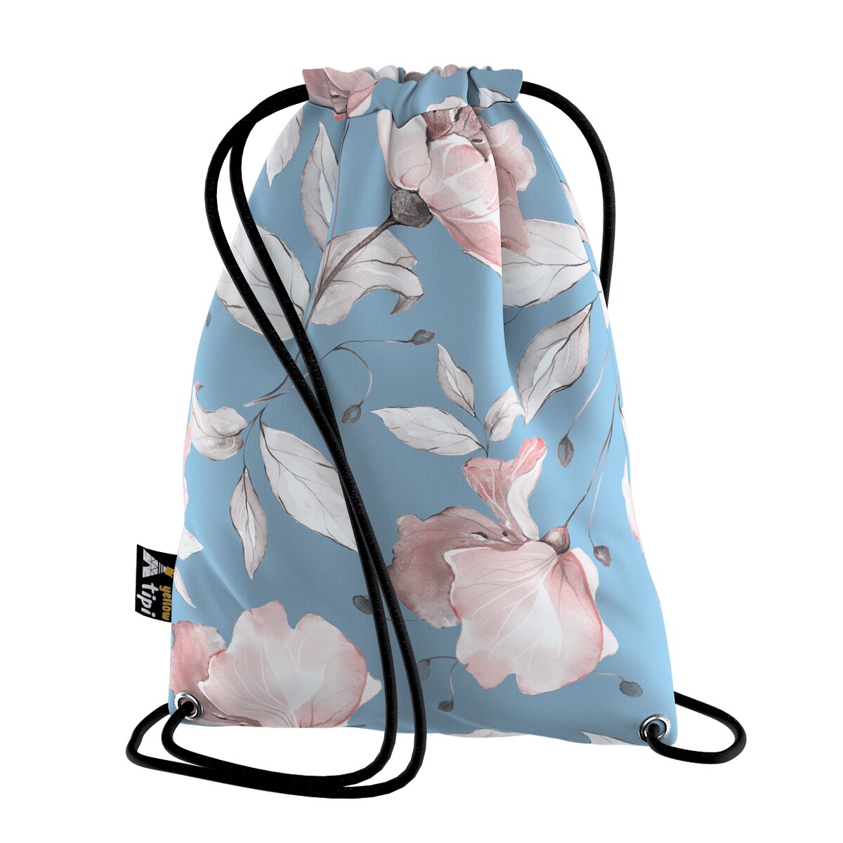 Worek plecak Kiddy, niebiesko-różowy, 28x40cm, Magic Collection