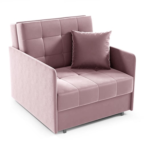 Sofa fotel rozkładany Amerykanka York I pikowana tkanina Kronos 27