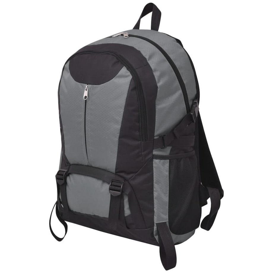 vidaXL Plecak turystyczny 40 L, czarno-szary