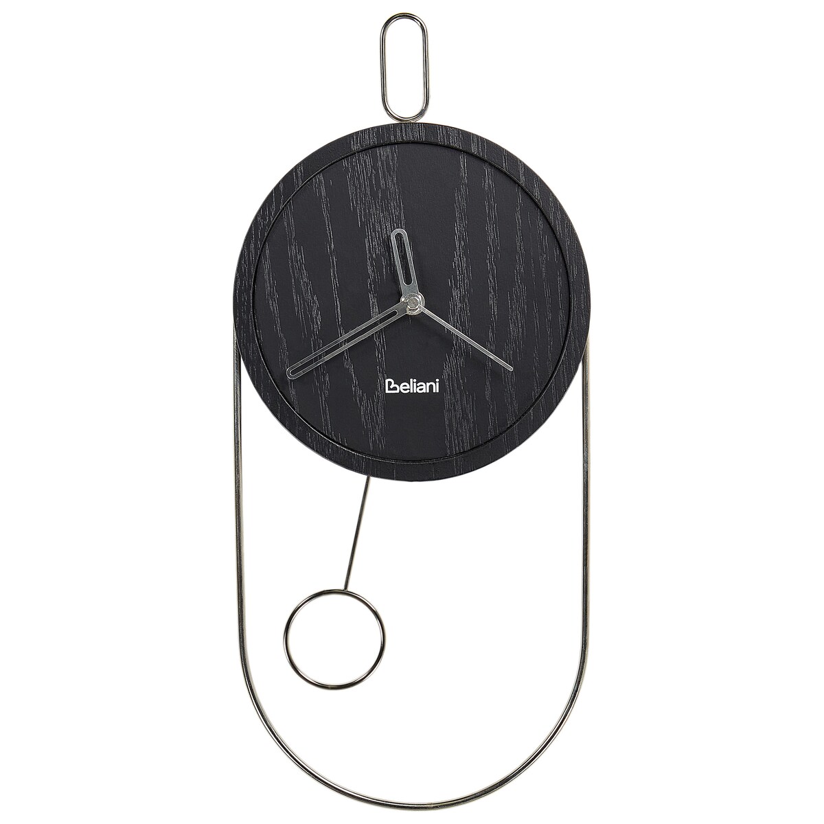 Zegar ścienny SIERRE 20 cm Czarny