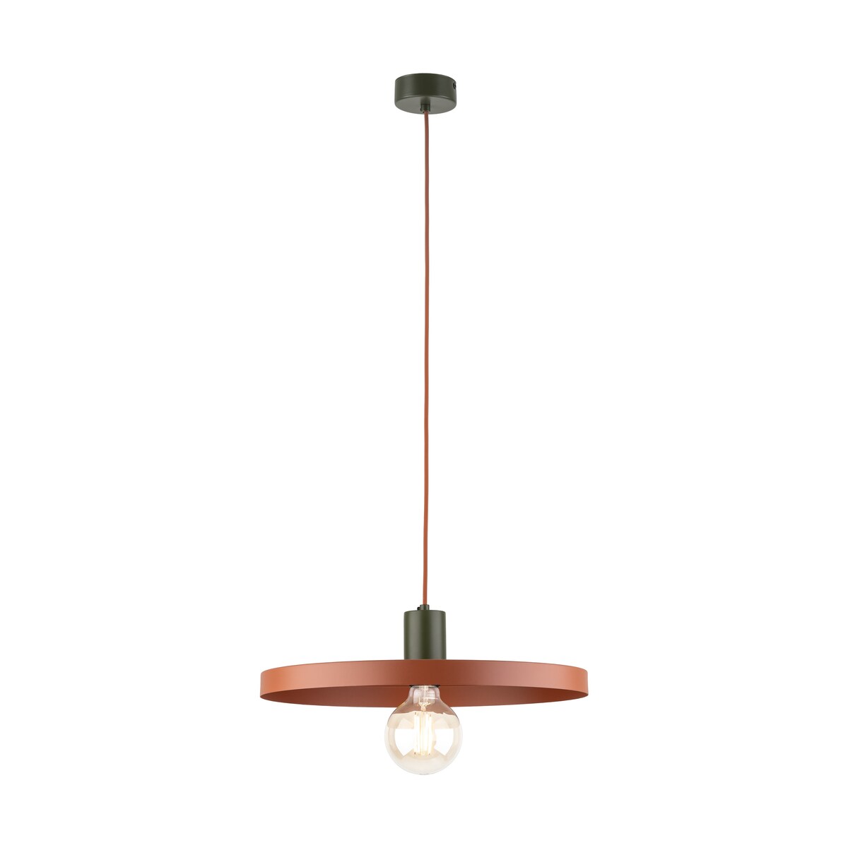 Lampa Wisząca SILA Green Brick 40 cm 10750 TK Lighting