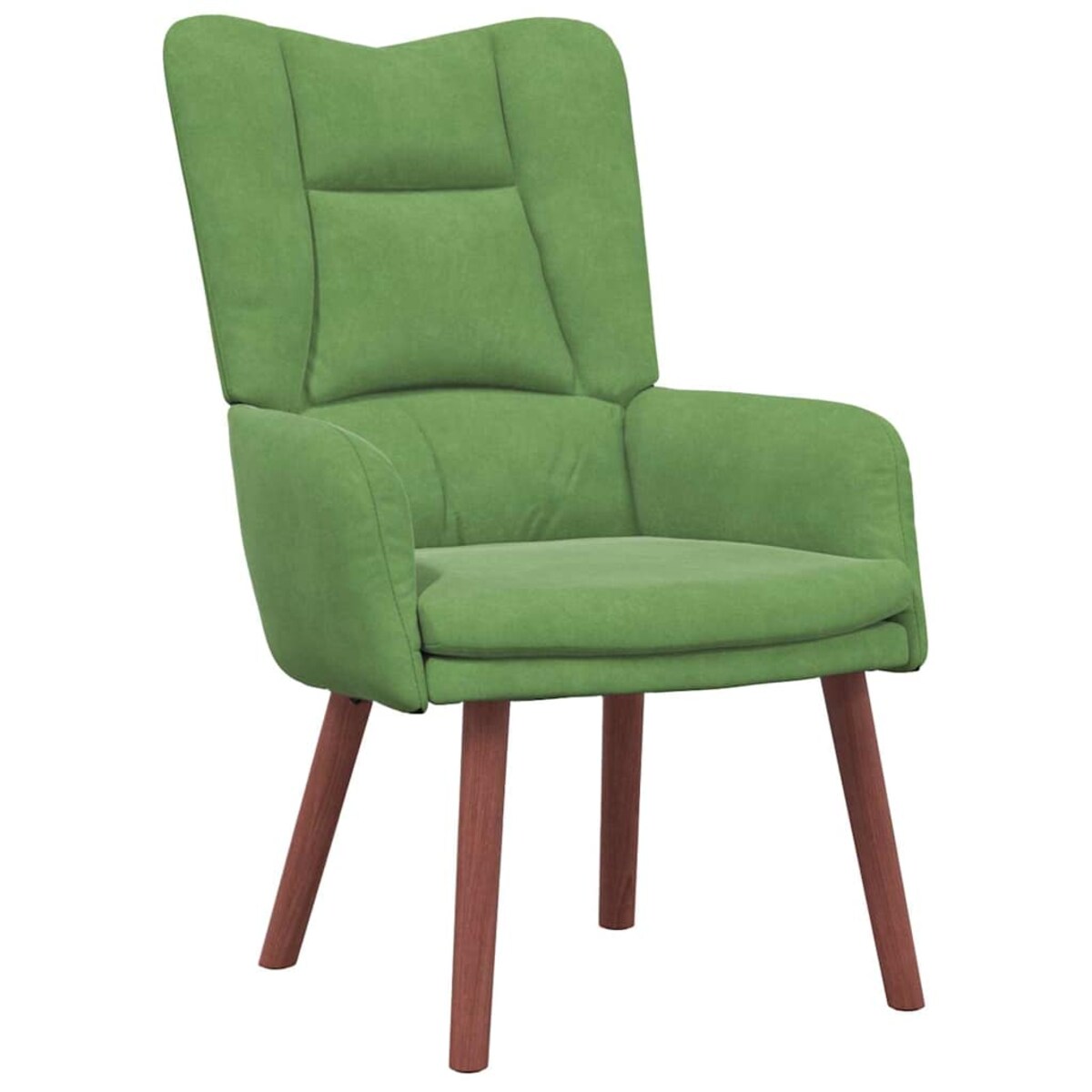 vidaXL Fotel relaksacyjny jasnozielony 63 x 67 x 94 cm Aksamit