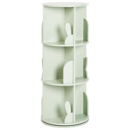 Obrotowy regał CANEY 94 cm Jasnozielony