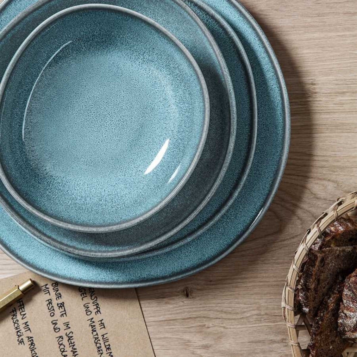 Miseczka indywidualna Lave glace Like (turkusowa, Villeroy & Boch