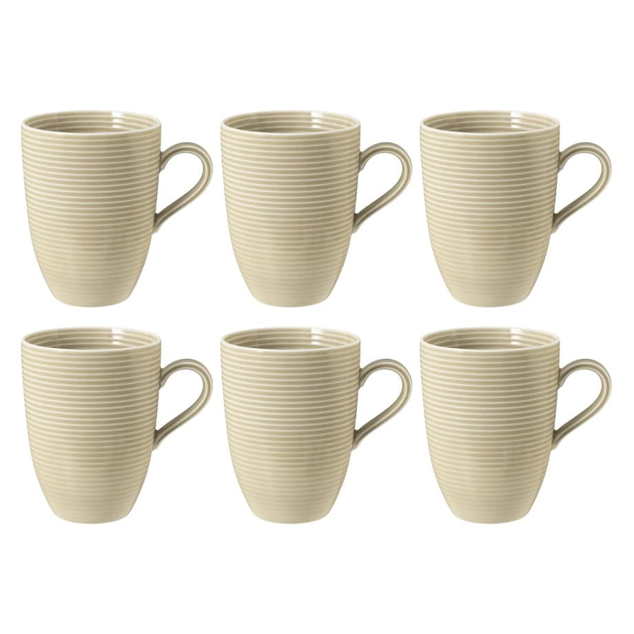 SELTMANN BEAT COLOR GLAZE Zestaw 6 kubków z uchwytem 350 ml