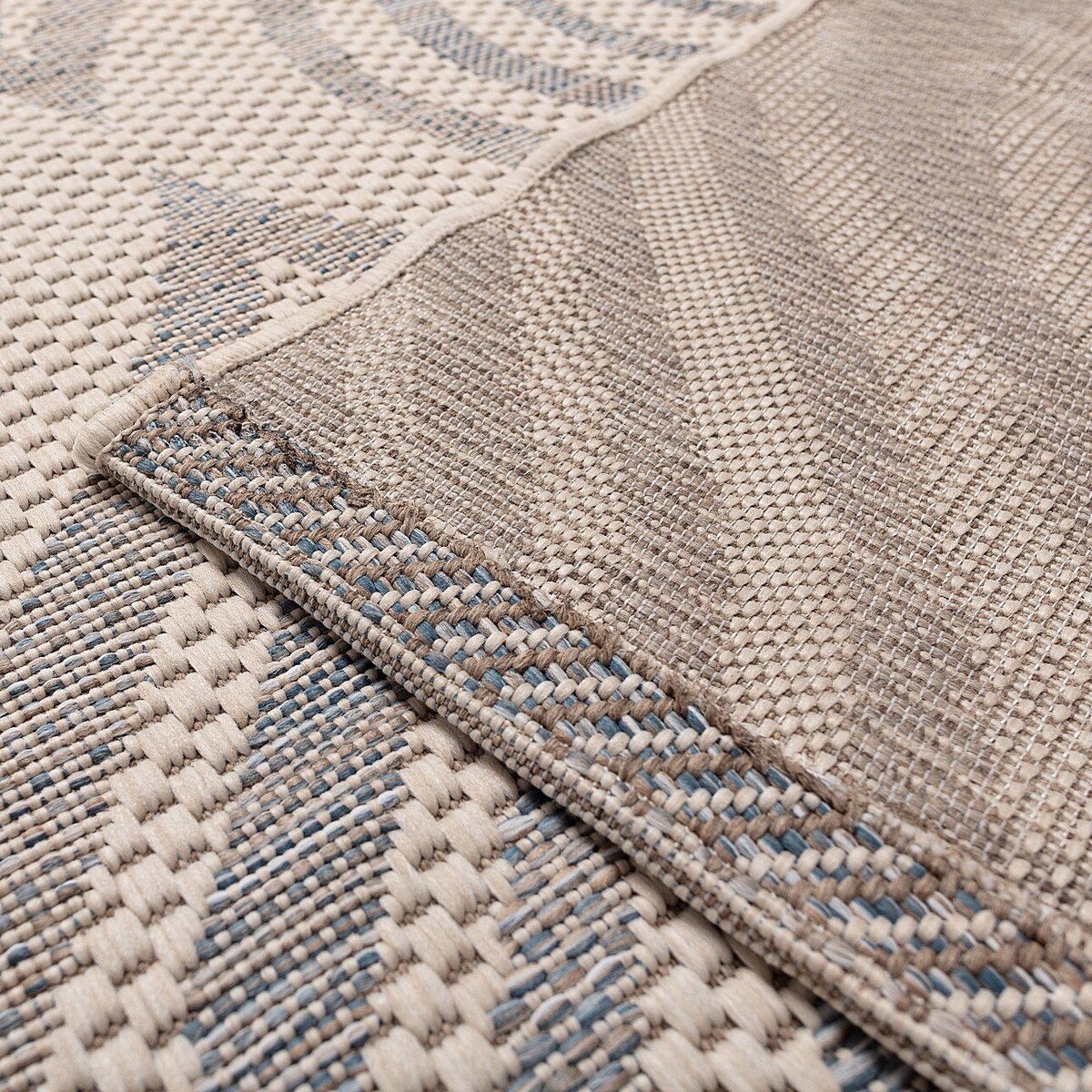 Dywan Breeze beige/raw/blue 200x290cm, 200x290cm