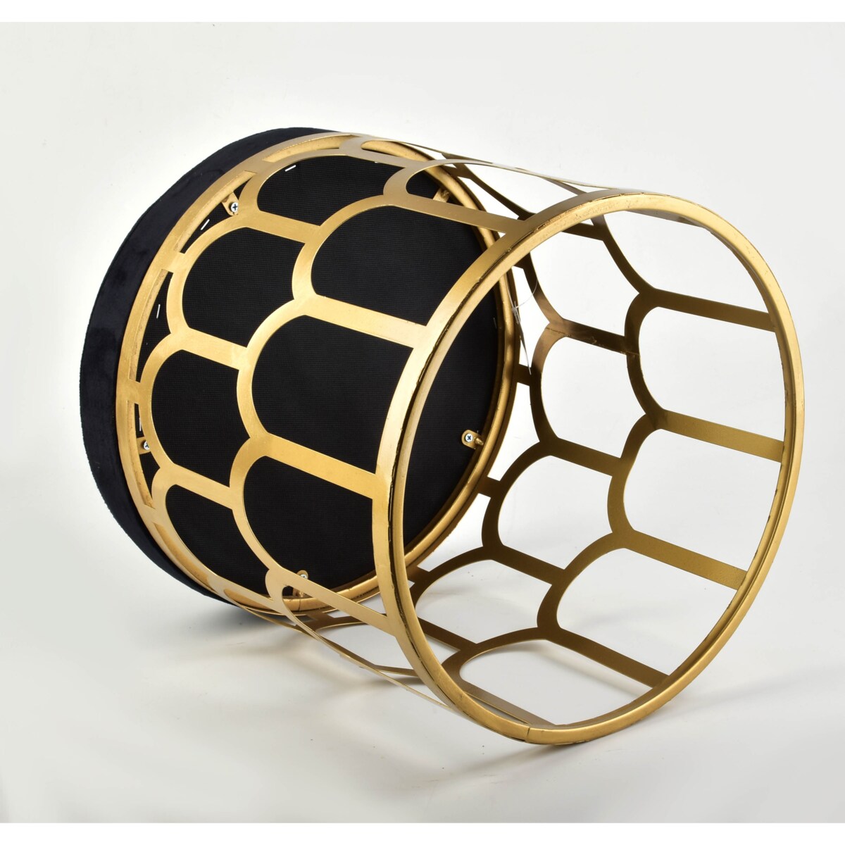 MARGIE Stołek czarny h38*36cm