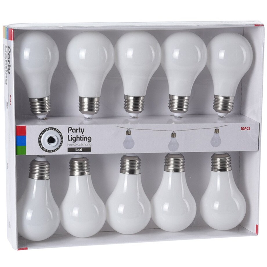 Lampki dekoracyjne Led - żarówki, 10 szt