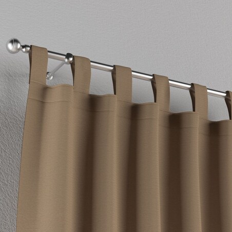 Zasłona na szelkach 1 szt. 130x260 beżowy