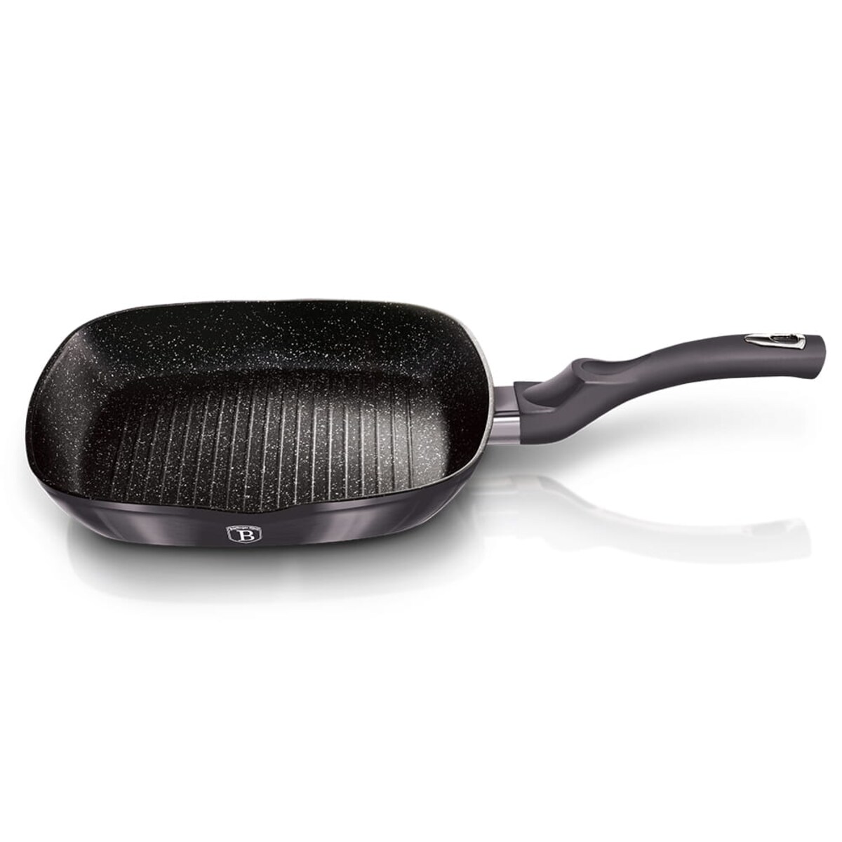 Patelnia grillowa z powłoką granitową 28x28cm BERLINGER HAUS Carbon Pro