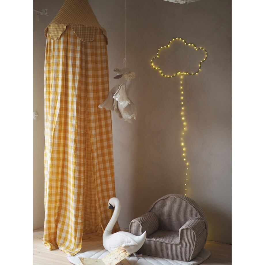 Orcha – baldachim dwustronny muślinowy