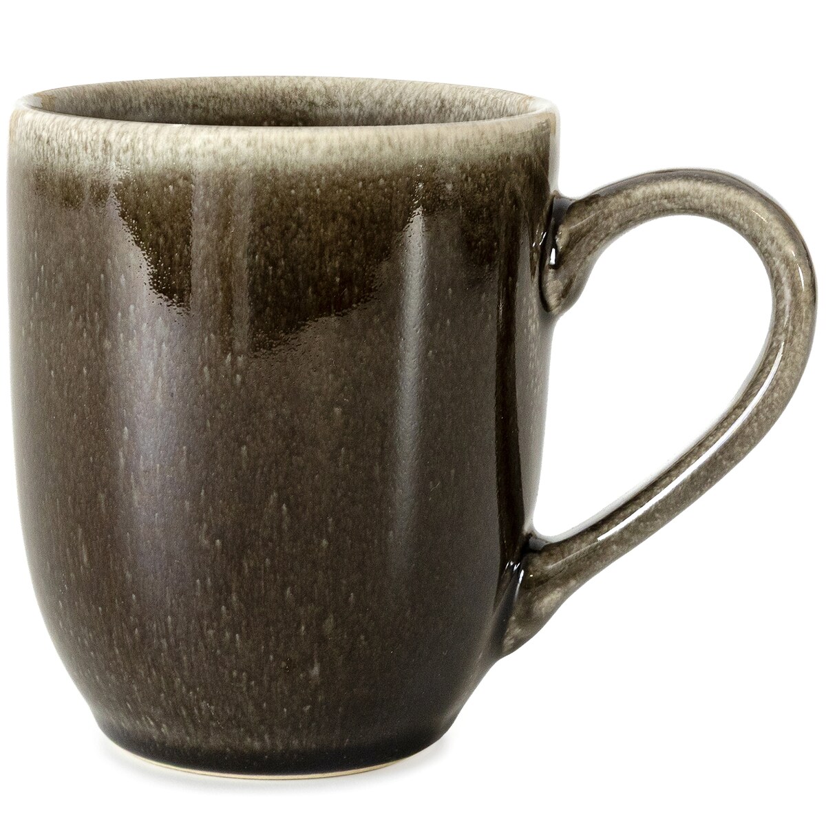 EDA Zestaw śniadaniowy 6 os. (18 el.), brązowy/szary/beżowy