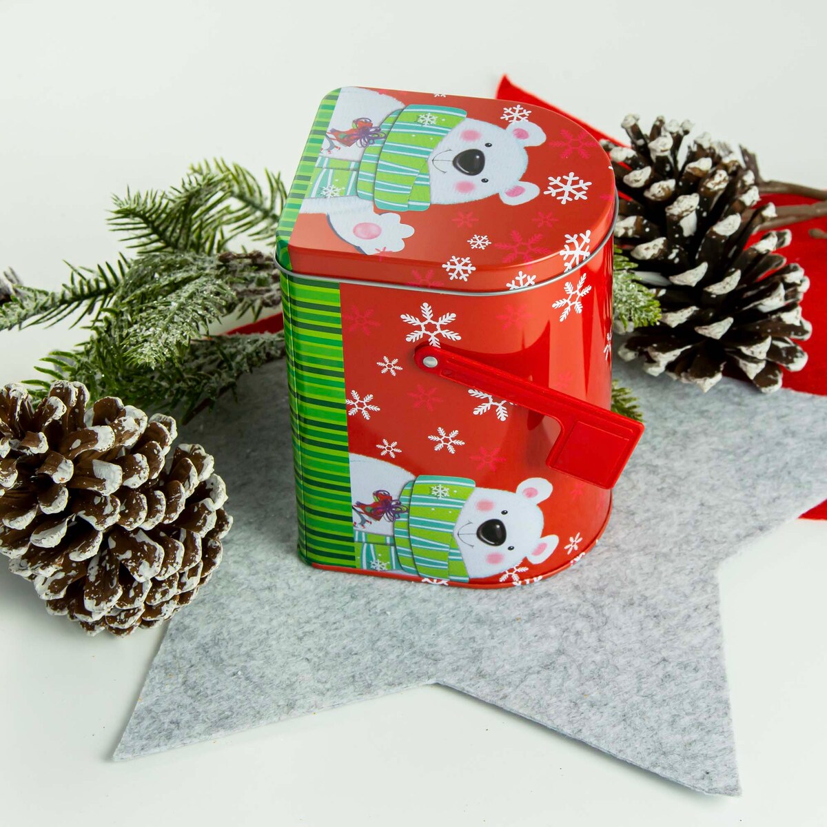 Puszka Na Ciastka Pierniki Pojemnik Skrzynka Zestaw