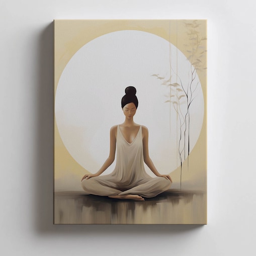Wewnętrzna Harmonia, 50x70 cm, bez ramy, płótno premium na blejtramie