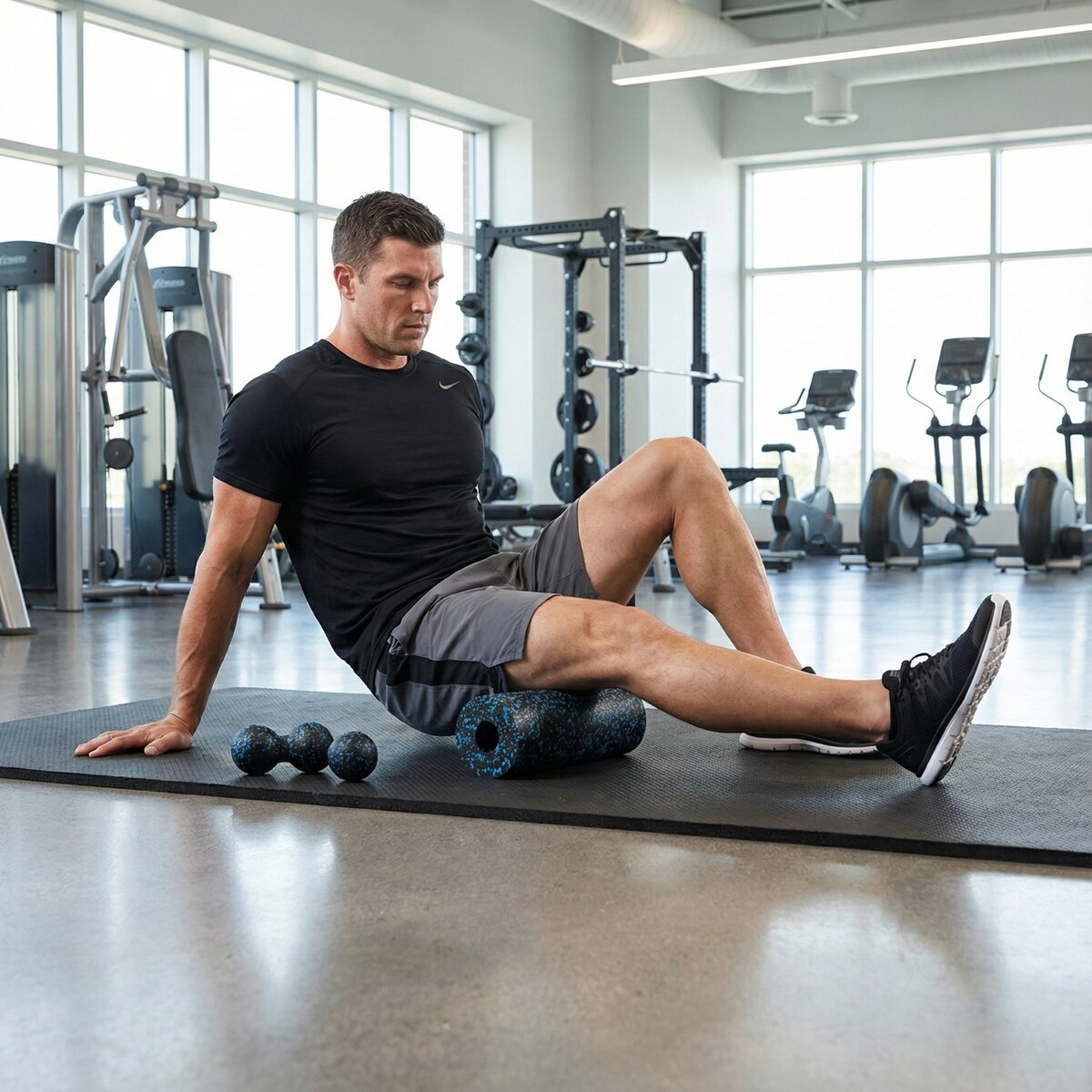 Zestaw 3 rollerów FUNFIT HOME&OFFICE do ćwiczeń jogi i rehabilitacji