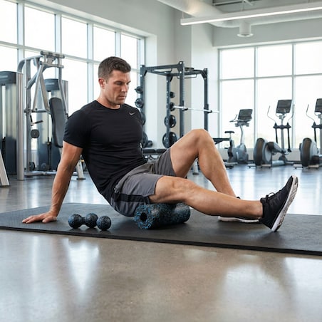 Zestaw 3 rollerów FUNFIT HOME&OFFICE do ćwiczeń jogi i rehabilitacji