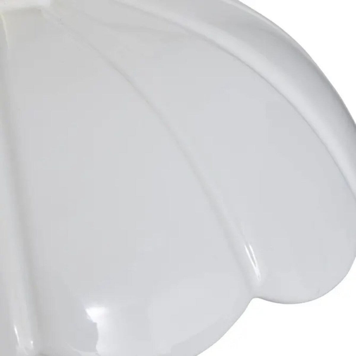 Lampa wisząca, ceramiczna, biała, Bruna, 23 cm