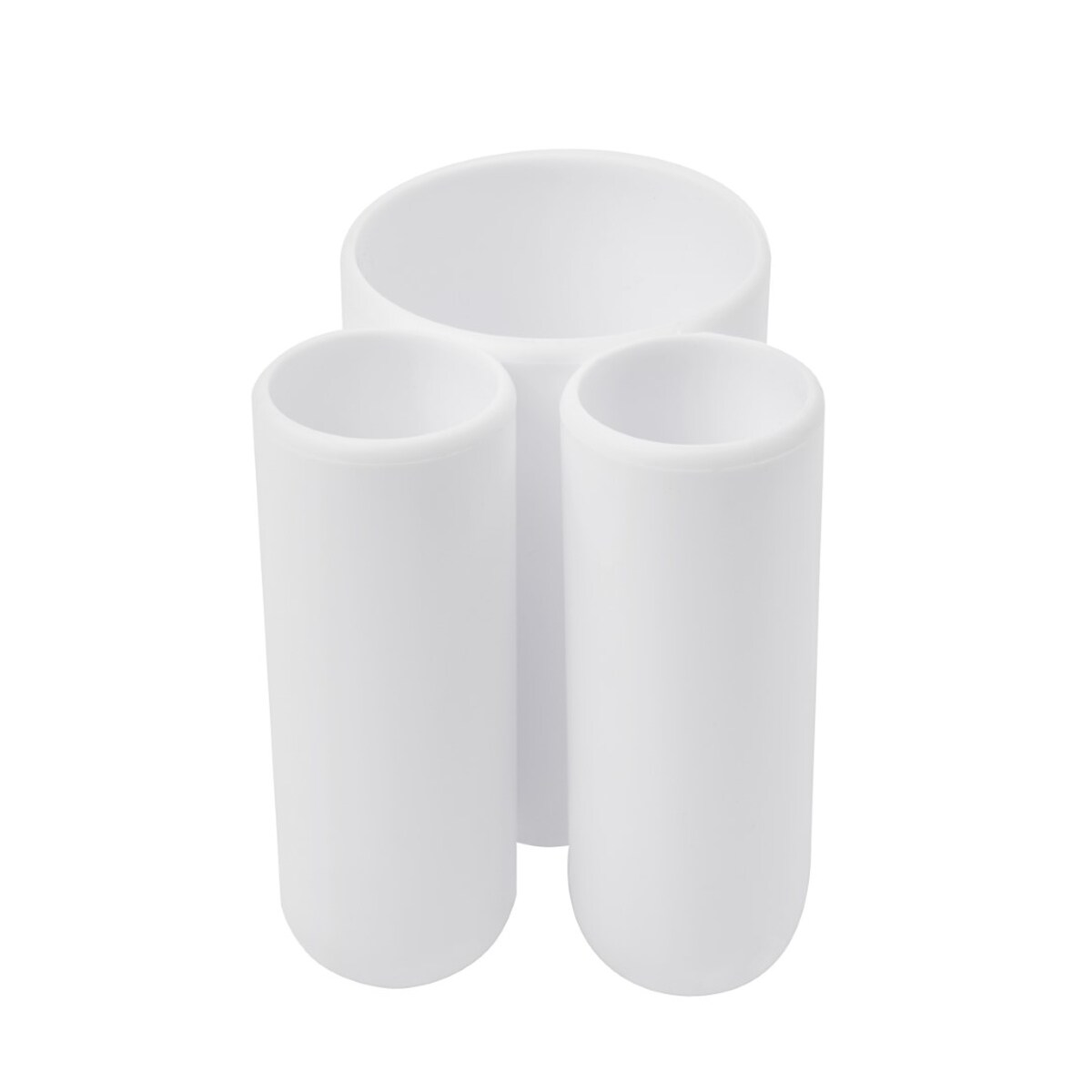 Kubek na szczoteczki do zębów biały Touch, Umbra