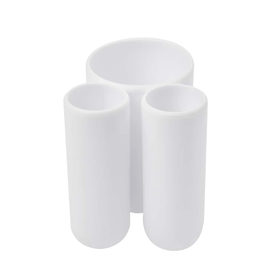 Kubek na szczoteczki do zębów biały Touch, Umbra